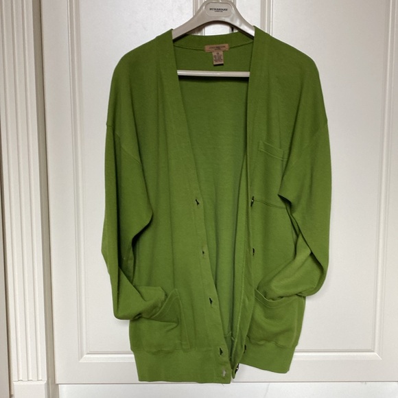 VINTAGE JONES NEW YORK SPORT CARDIGAN 100% COTTON SWEATER. - Picture 10 of 10